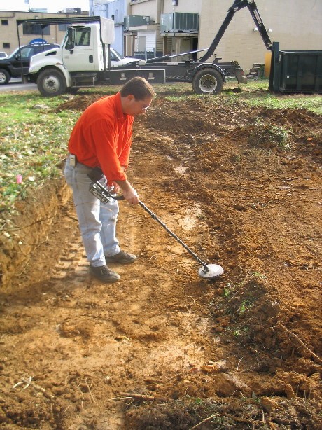 Lyle Torp locating possible burial sites